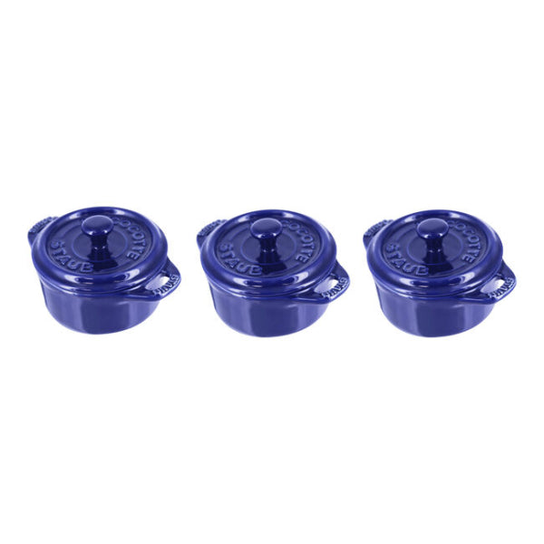 Staub Stoneware Mini Dutch Ovens