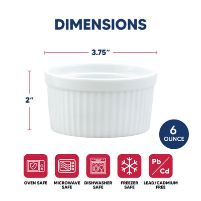 Souffle Cups - 6 oz