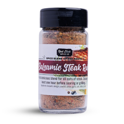 Balsamic Steak - August Spice Blend of the Month