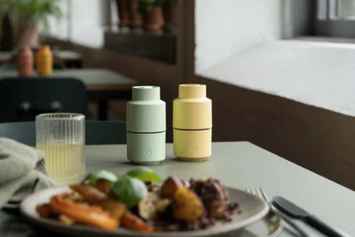 Crush Grind Danish Billund Salt & Pepper Grinders