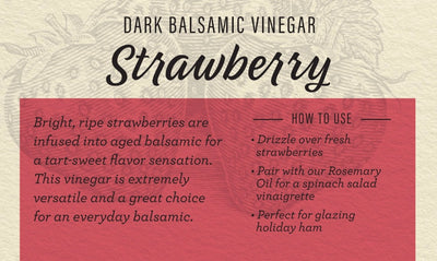 Strawberry Dark Balsamic Vinegar