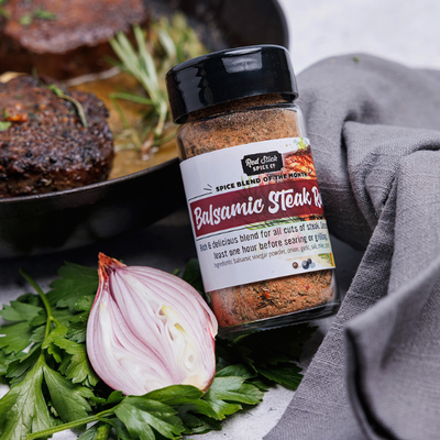 Balsamic Steak - August Spice Blend of the Month