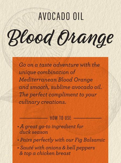 Blood Orange Avocado Oil