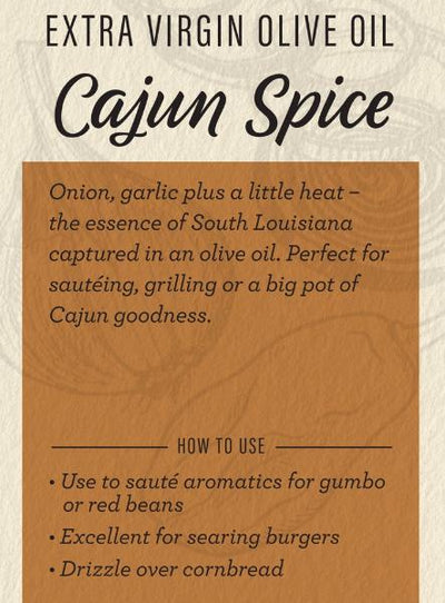 Cajun Spice Extra Virgin Olive Oil