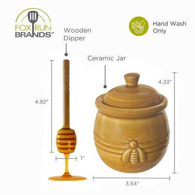 Ceramic Honey Jar