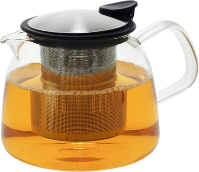 FORLIFE Curve 24 oz Bell Glass Teapot