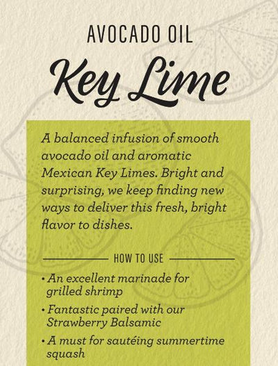 Key Lime Avocado Oil