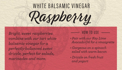 Raspberry White Balsamic Vinegar