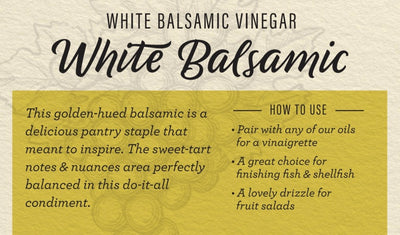 White Balsamic Vinegar