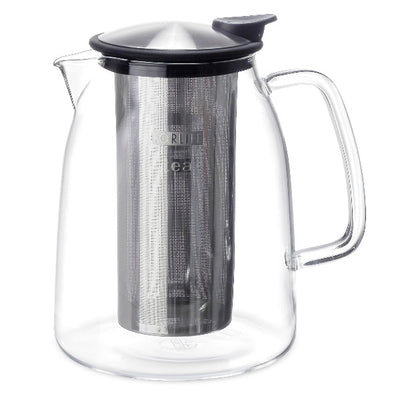 FORLIFE Mist Iced Tea Jug with Basket Infuser-68 oz