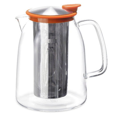 FORLIFE Mist Iced Tea Jug with Basket Infuser-68 oz