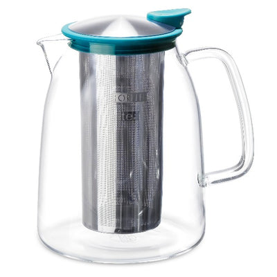 FORLIFE Mist Iced Tea Jug with Basket Infuser-68 oz