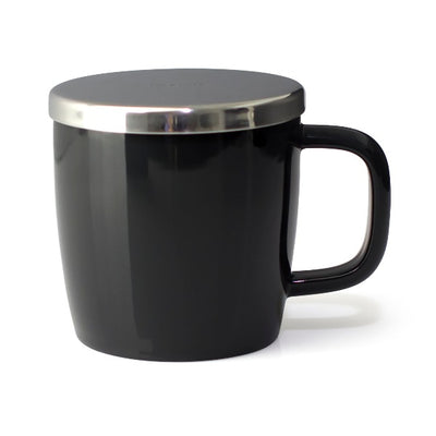 Small Dew Mug with Infuser & Lid 11oz - Teaware - Red Stick Spice Company