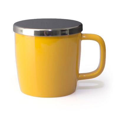 Small Dew Mug with Infuser & Lid 11oz - Teaware - Red Stick Spice Company