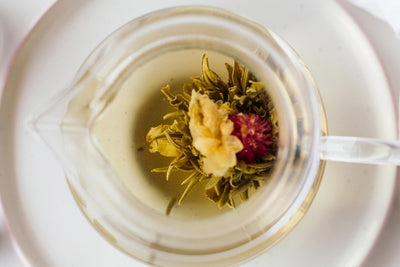 Handblown Glass Teapot for Blooming Teas - Teaware - Red Stick Spice Company