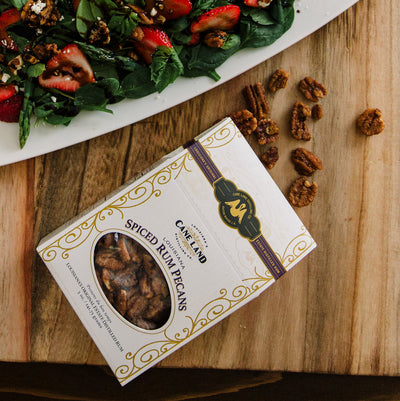 Caneland Spiced Rum Pecans - Premiere_Louisiana Products - Red Stick Spice Company