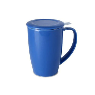 Curve Teaware Tall Tea Mug w/ Infuser & Lid - Teaware - Red Stick Spice Company