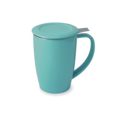 Curve Teaware Tall Tea Mug w/ Infuser & Lid - Teaware - Red Stick Spice Company