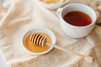 wooden honey dripper